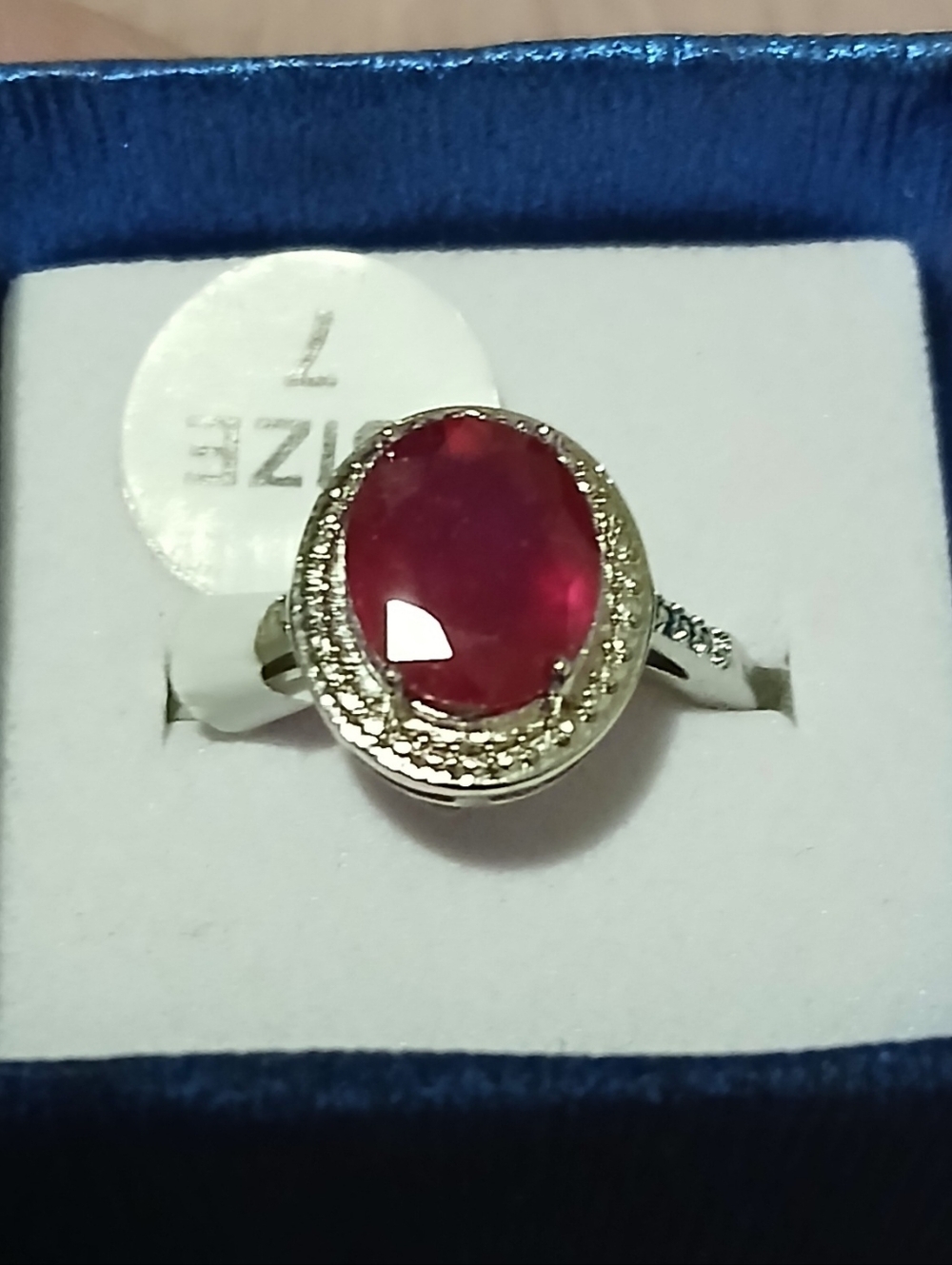 Genuine RUBY ring - Picture 3 of 13